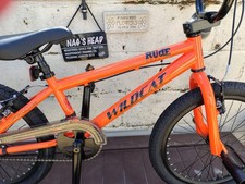 Unisex Kids Orange BMX Bike